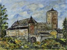 Obraz Leo Horáček – Stavení