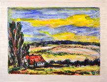 Obraz Leo Horáček – Stavení