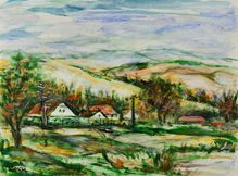 Obraz Leo Horáček – Stavení