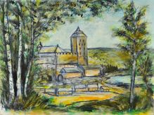 Obraz Leo Horáček – Stavení