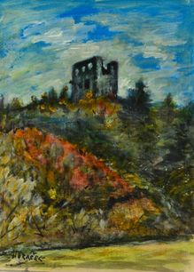 Obraz Leo Horáček – Stavení