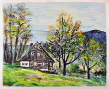 Obraz Leo Horáček – Stavení