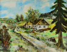 Obraz Leo Horáček – Stavení