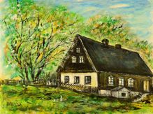 Obraz Leo Horáček – Stavení
