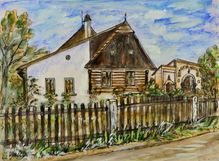 Obraz Leo Horáček – Stavení