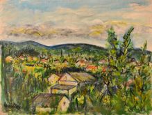 Obraz Leo Horáček – Stavení