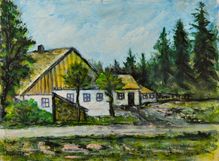 Obraz Leo Horáček – Stavení