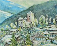 Obraz Leo Horáček – Stavení
