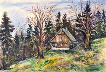 Obraz Leo Horáček – Stavení