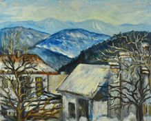 Obraz Leo Horáček – Stavení