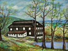 Obraz Leo Horáček – Stavení