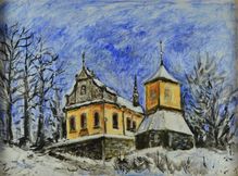 Obraz Leo Horáček – Stavení