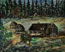 Obraz Leo Horáček – Stavení