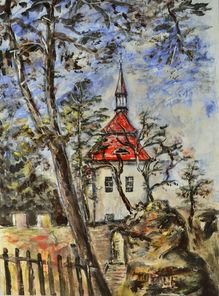 Obraz Leo Horáček – Stavení
