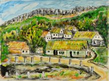 Obraz Leo Horáček – Stavení