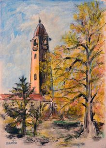 Obraz Leo Horáček – Stavení