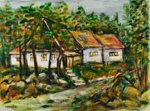 Obraz Leo Horáček – Stavení